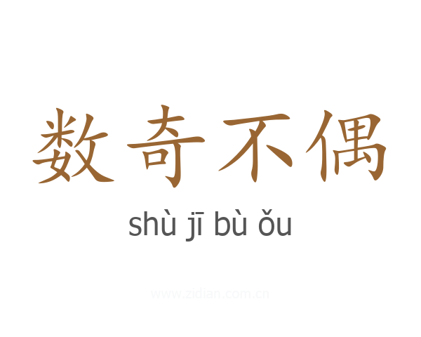 数奇不偶