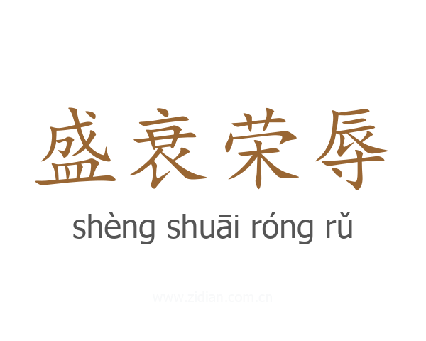 盛衰荣辱