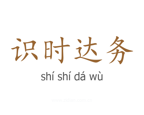 识时达务