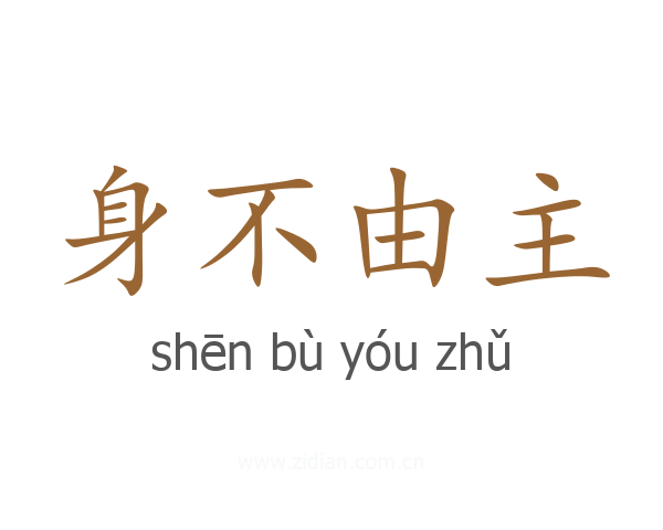 身不由主