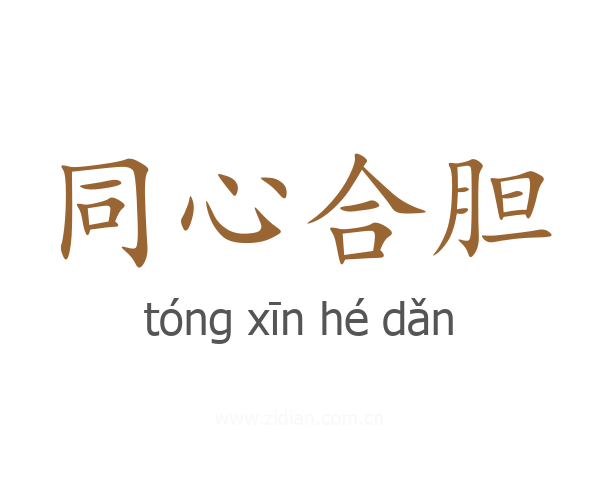 同心合胆