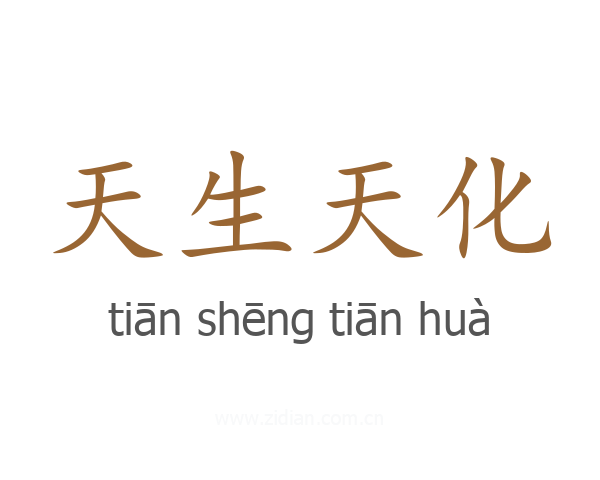 天生天化
