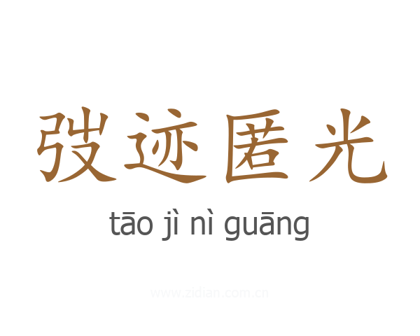 弢迹匿光