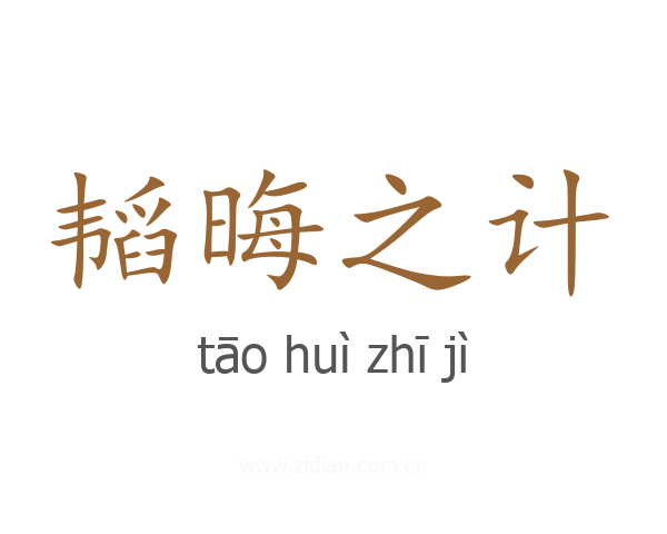 韬晦之计