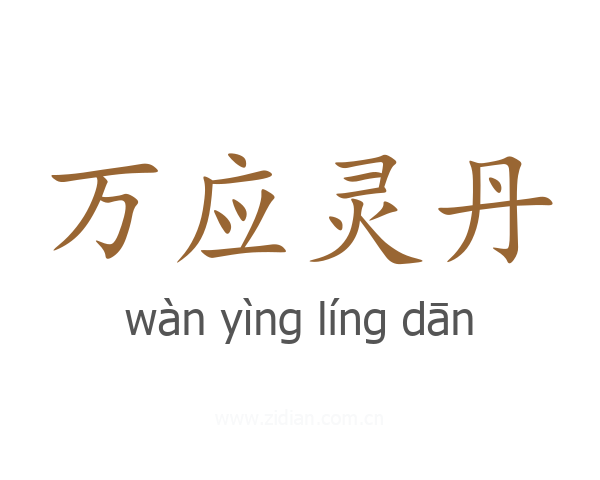 万应灵丹