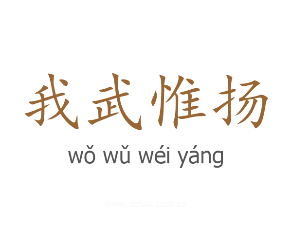 我武惟扬