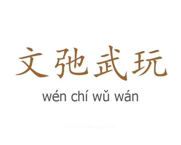 文弛武玩