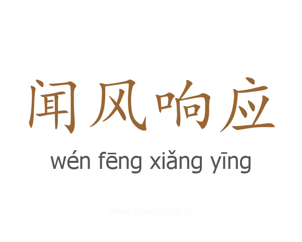 闻风响应