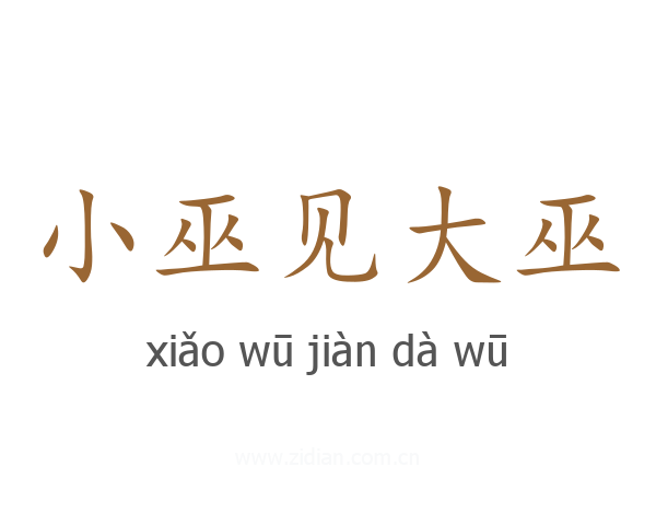 小巫见大巫
