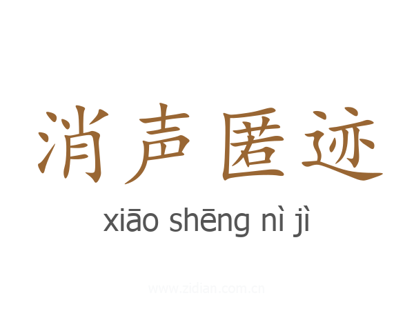 消声匿迹