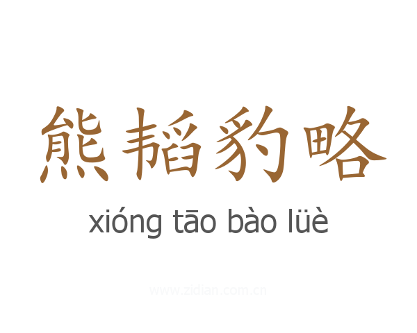 熊韬豹略