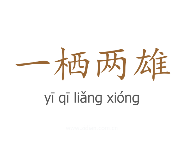 一栖两雄