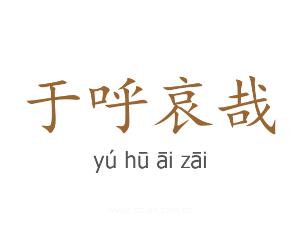于呼哀哉