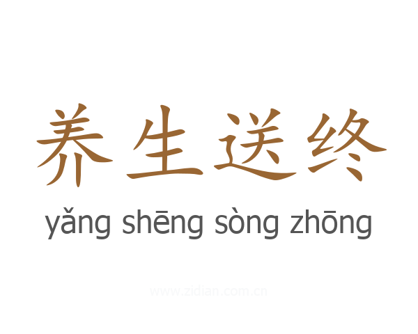 养生送终