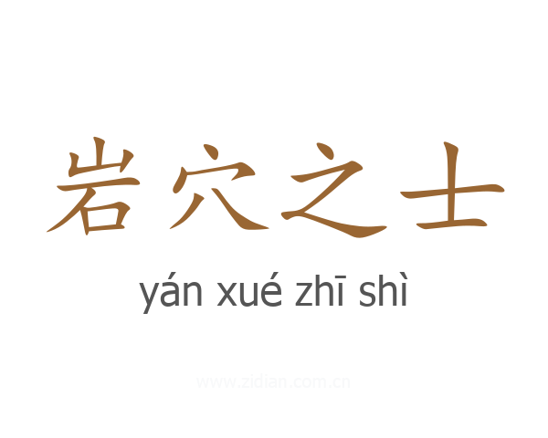 岩穴之士