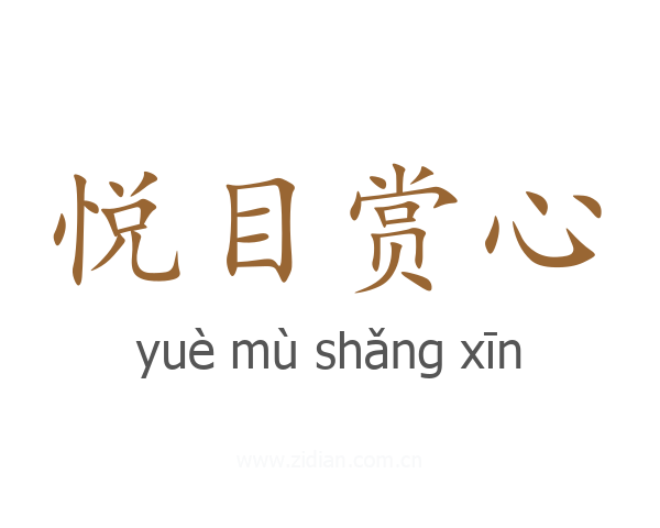 悦目赏心