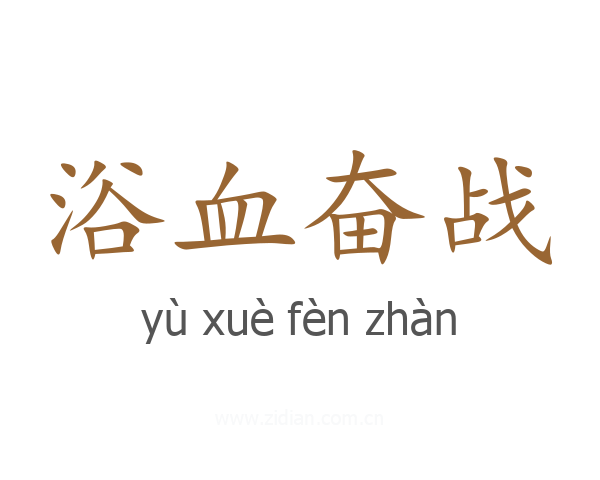 浴血奋战