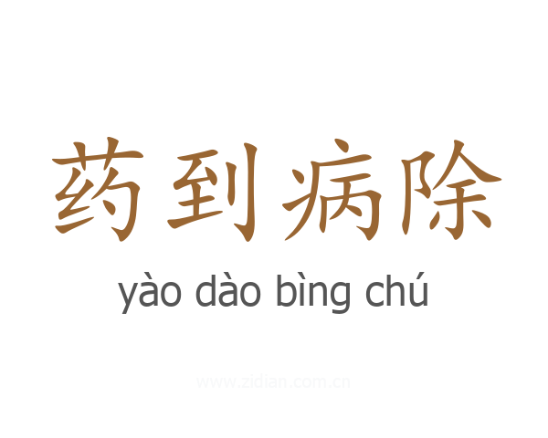 药到病除