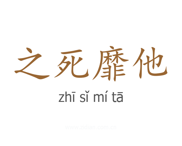 之死靡他