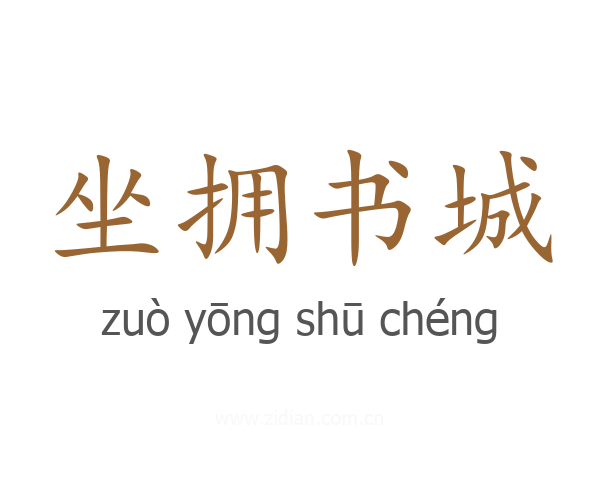 坐拥书城
