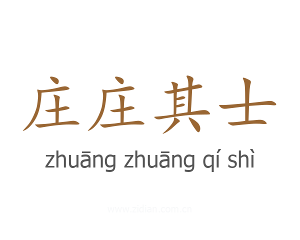 庄庄其士
