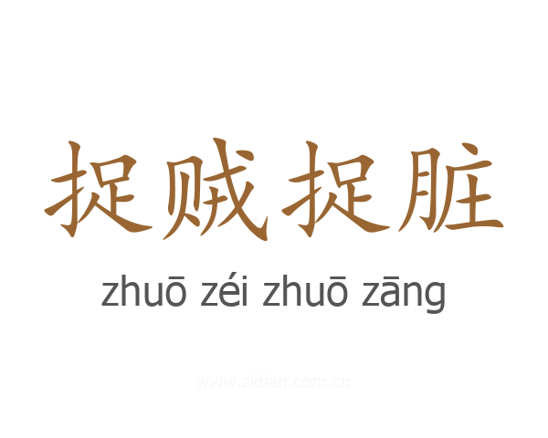 捉贼捉脏