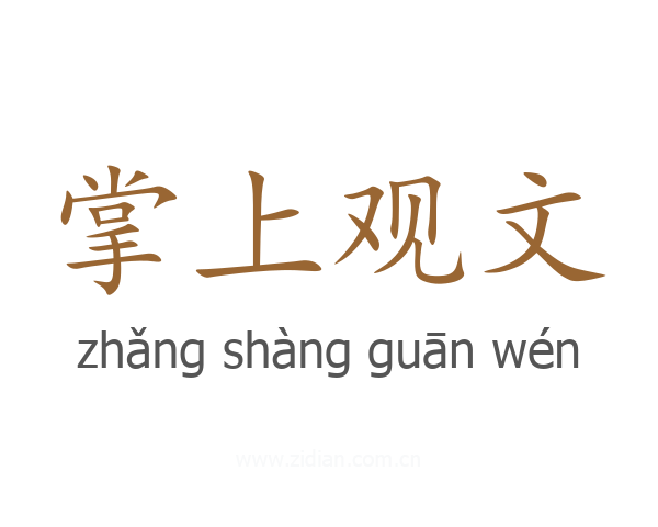 掌上观文