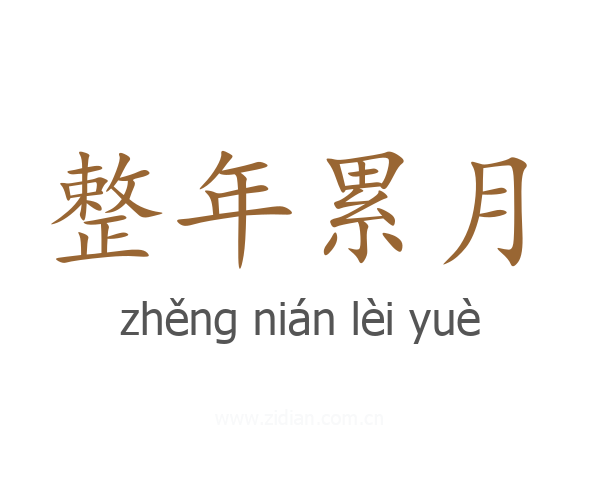 整年累月