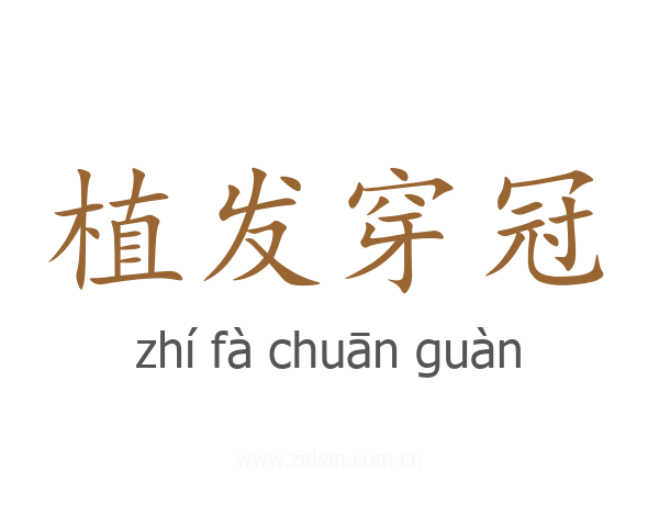 植发穿冠