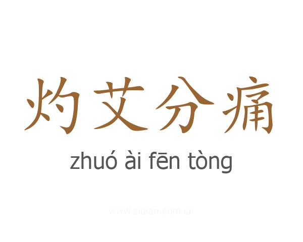 灼艾分痛