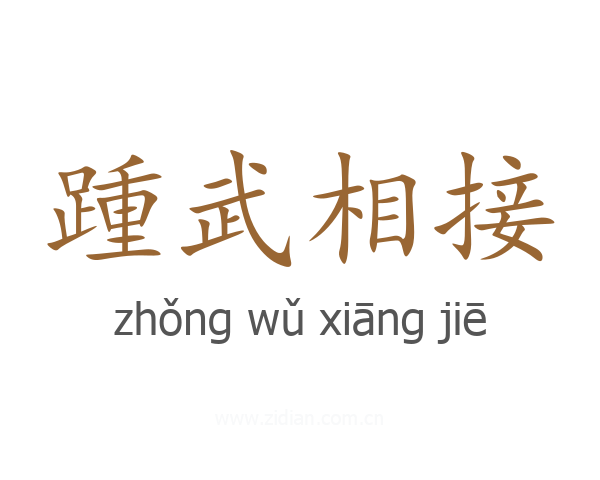 踵武相接