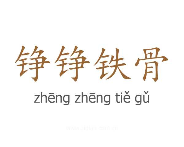 铮铮铁骨