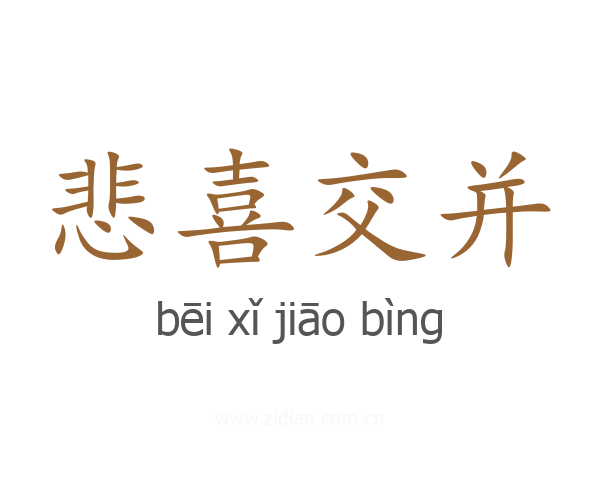 悲喜交并