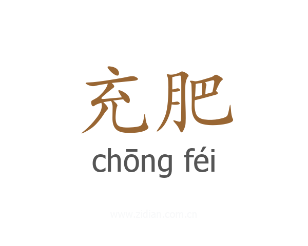 充肥