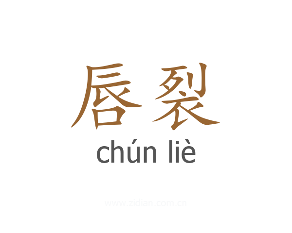 唇裂