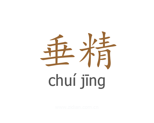 垂精