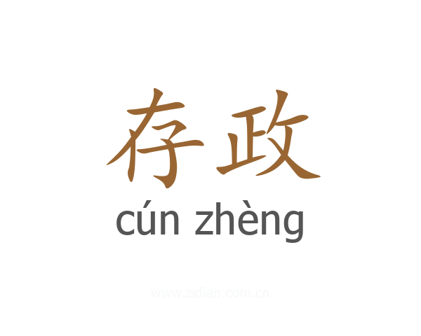 存政