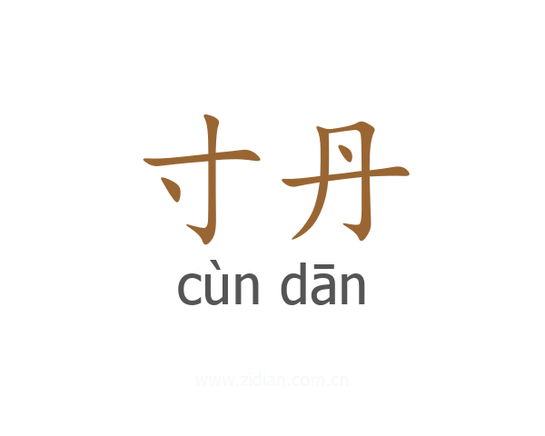 寸丹