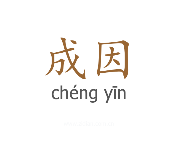成因