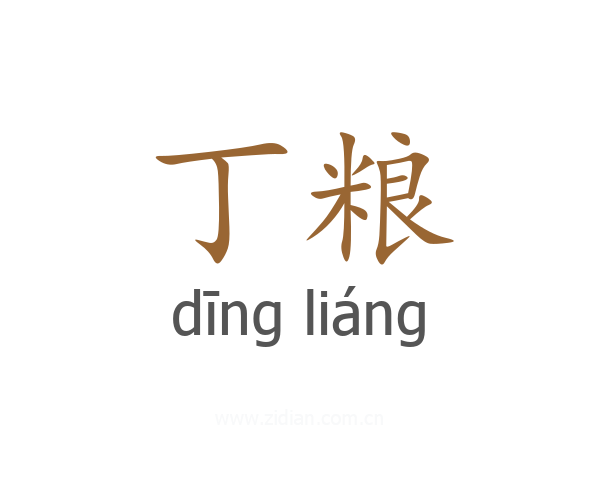 丁粮