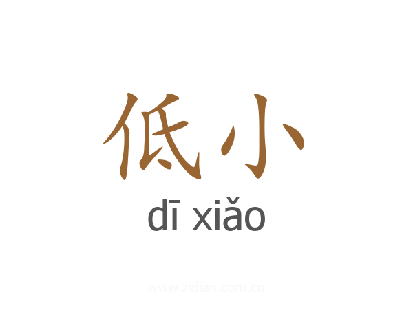 低小