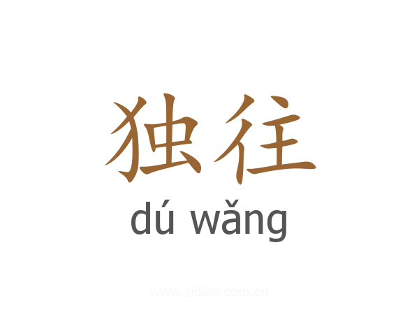 独往