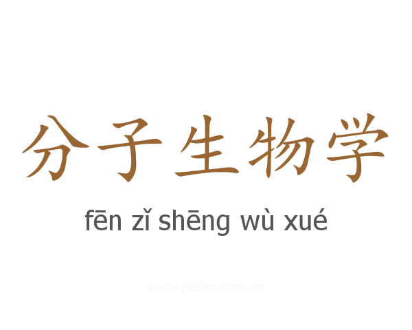 分子生物学