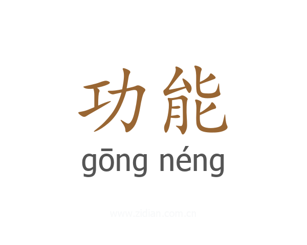 功能