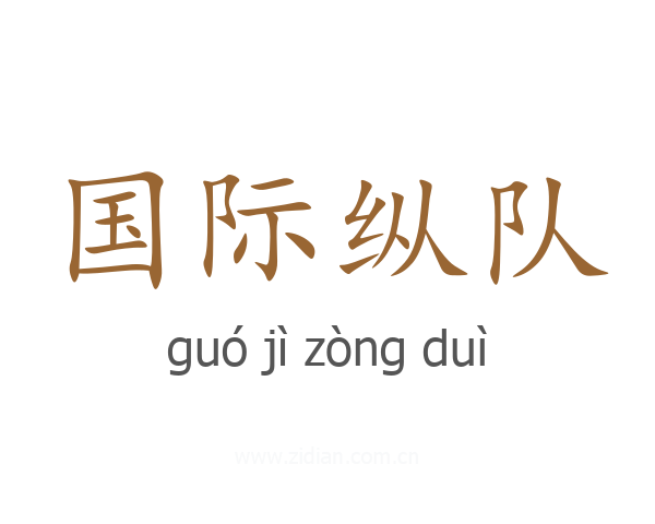 国际纵队