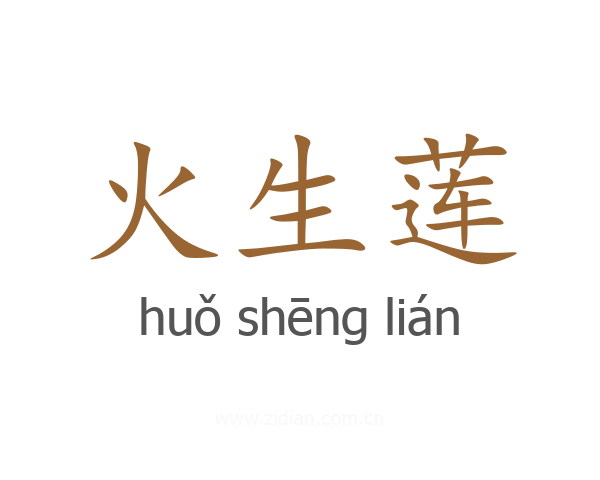 火生莲
