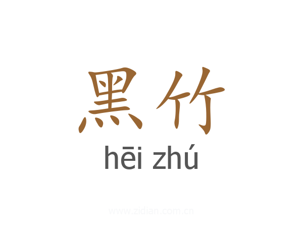 黑竹