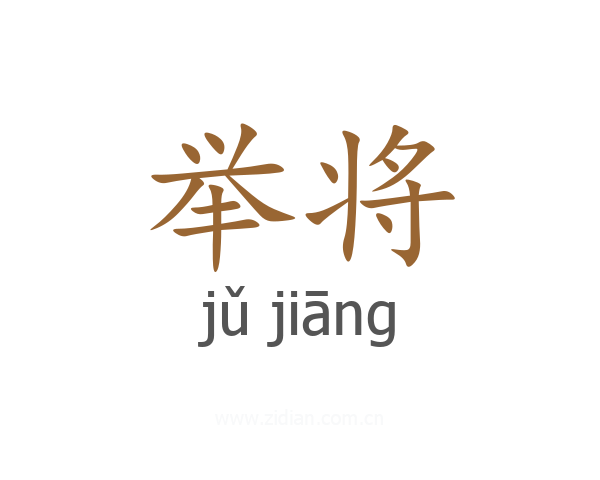 举将
