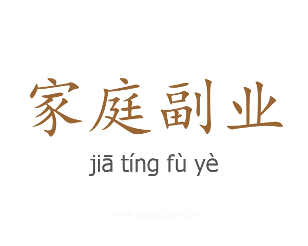 家庭副业