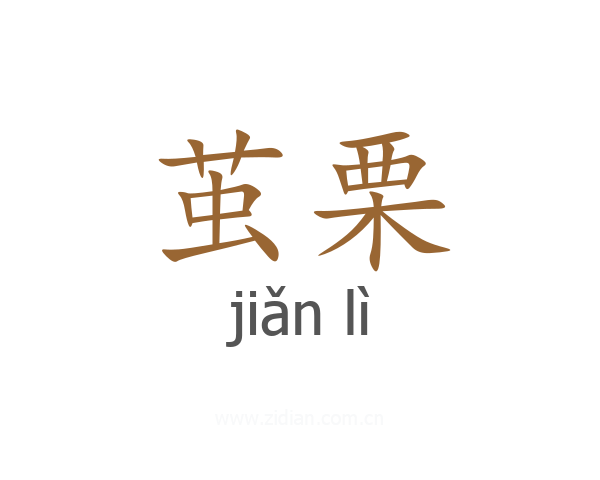 茧栗